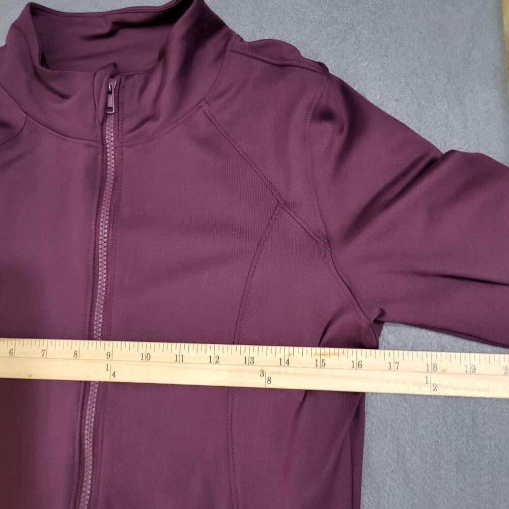 MARIKA Women's Small Purple Plum Full Zip Jacket Workout Athleisure Athletic - Picture 6 of 8